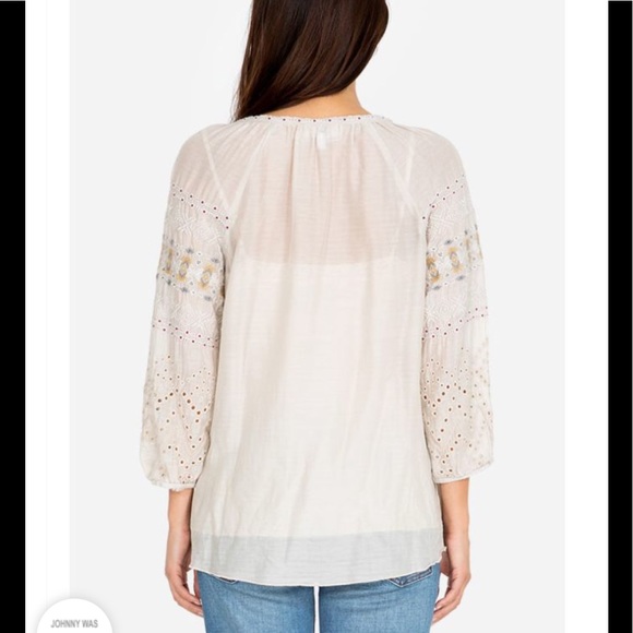 Johnny Was Angelique Peasant Blouse - Picture 5 of 7